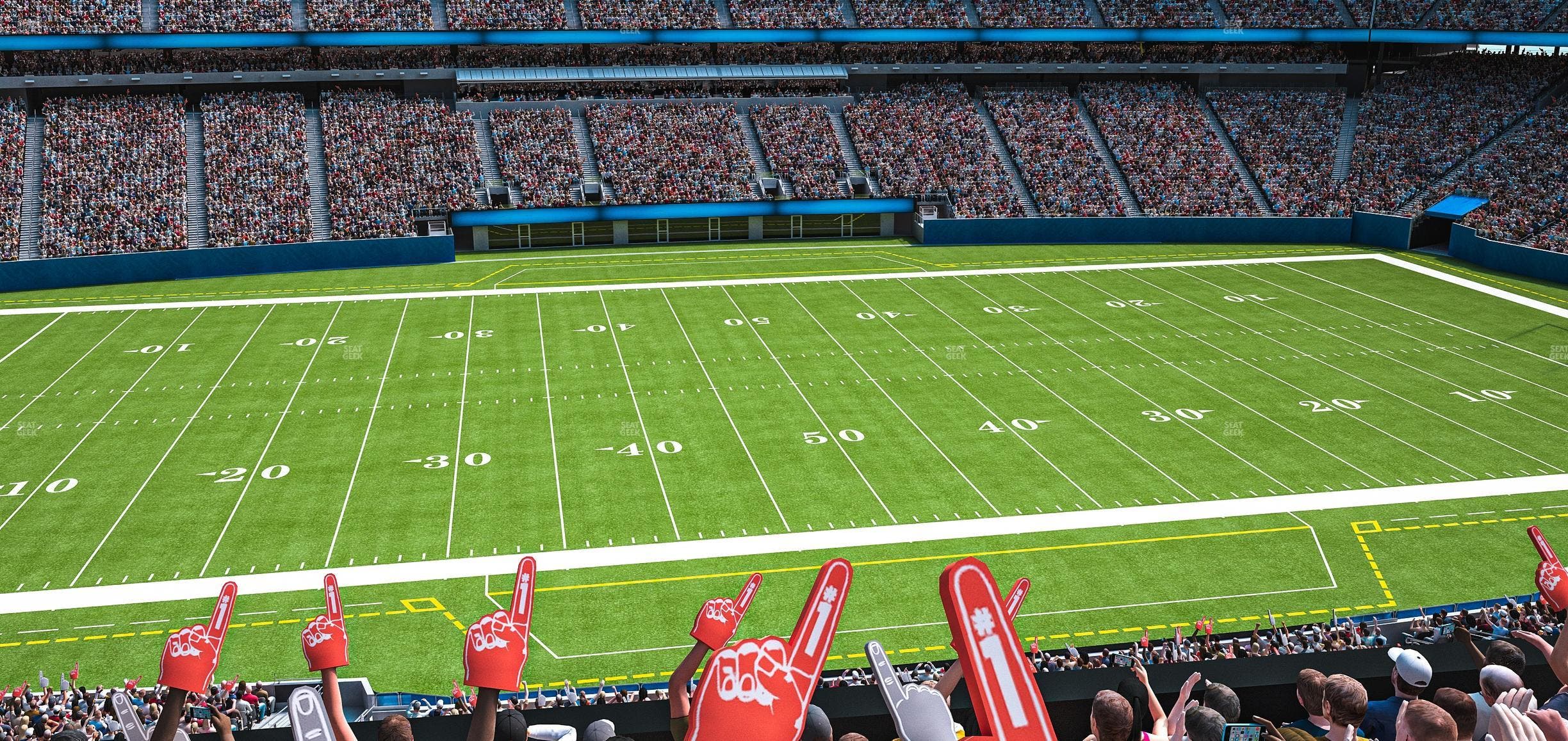 MetLife Stadium - Section Commissioners Club 15 Seat View