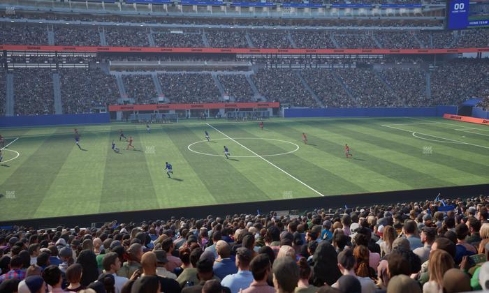 MetLife Stadium - Section Commissioners Club 16 Seat View