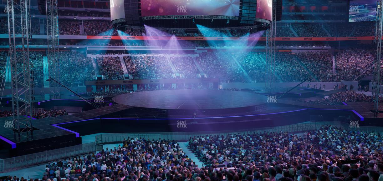 MetLife Stadium - Section Commissioners Club 16 Seat View