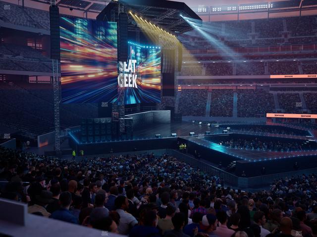 MetLife Stadium - Section Commissioners Club 16 Seat View