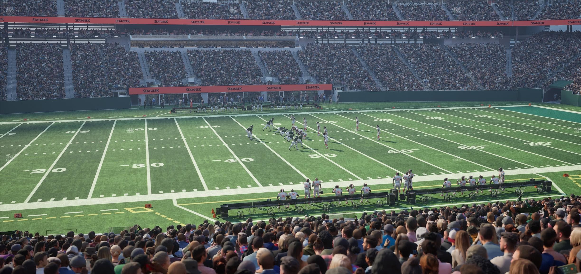 MetLife Stadium - Section Commissioners Club 16 Seat View