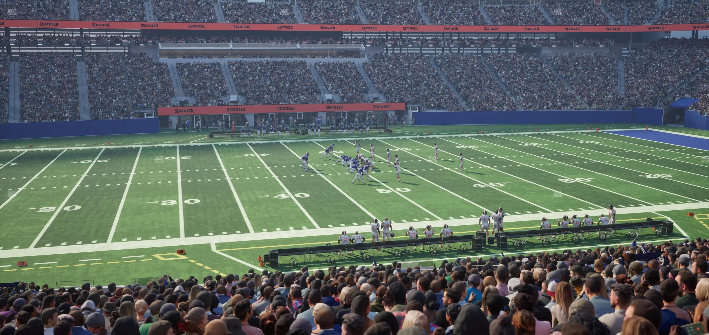 MetLife Stadium - Section Commissioners Club 16 Seat View