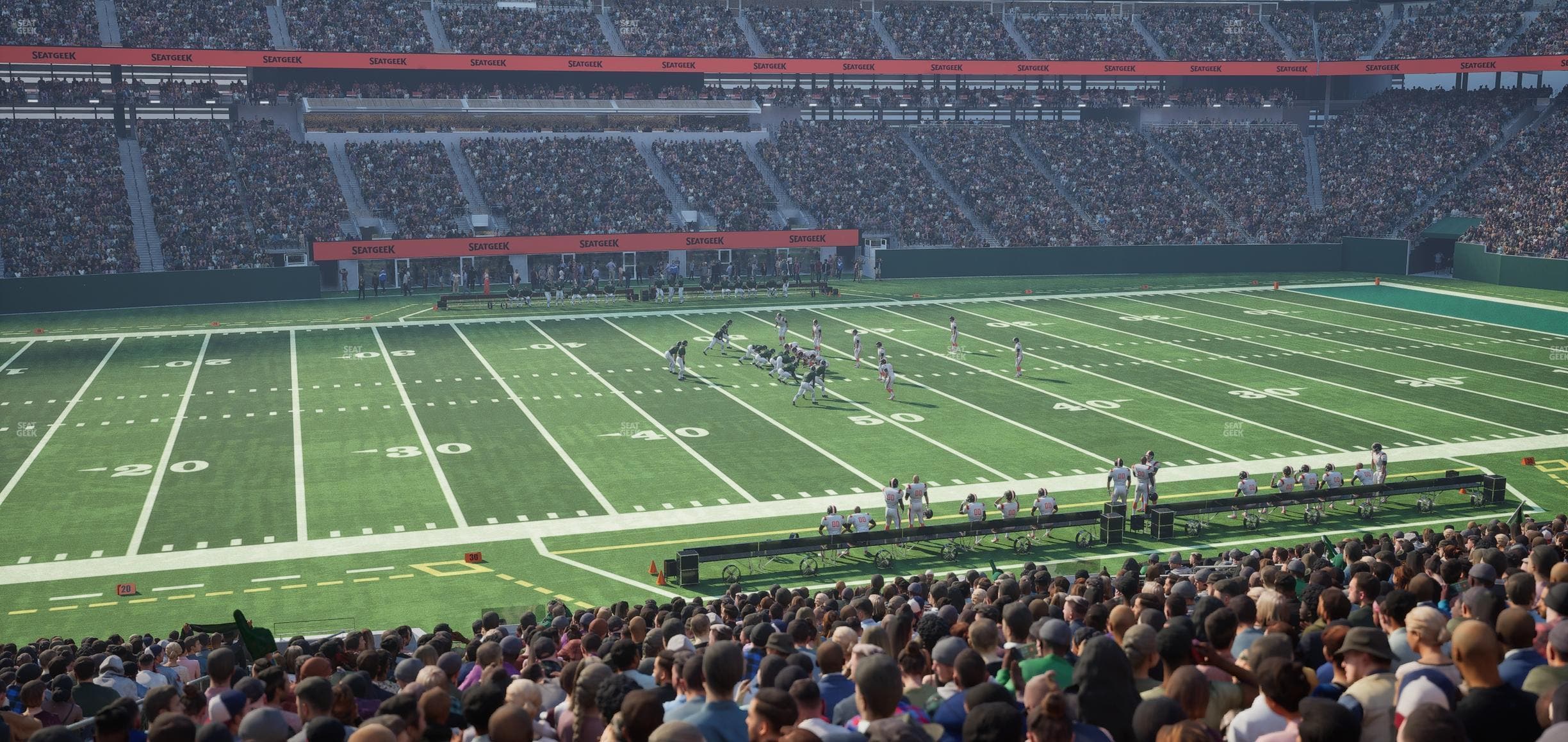 MetLife Stadium - Section Commissioners Club 17 Seat View