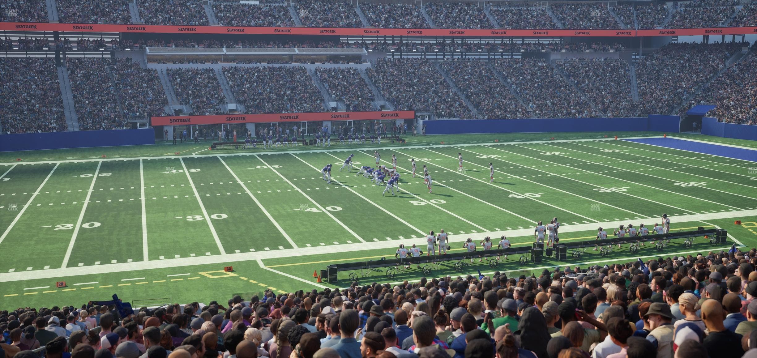 MetLife Stadium - Section Commissioners Club 17 Seat View