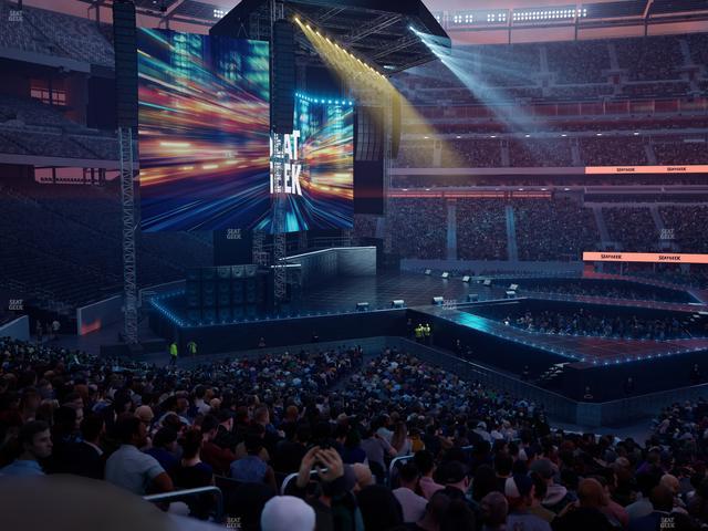 MetLife Stadium - Section Commissioners Club 17 Seat View