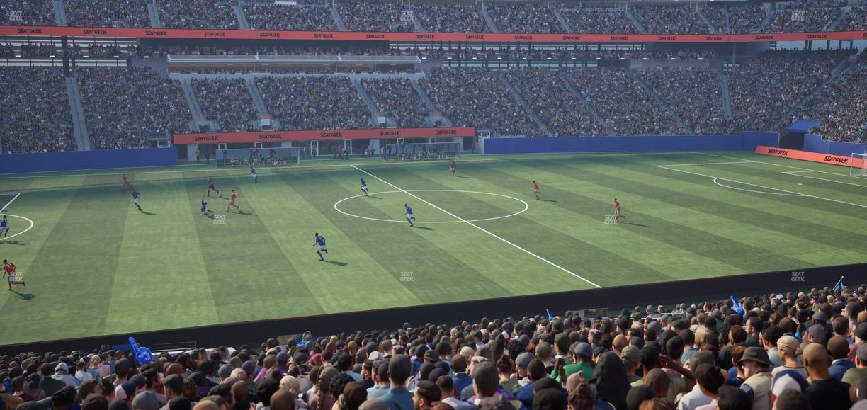 MetLife Stadium - Section Commissioners Club 17 Seat View