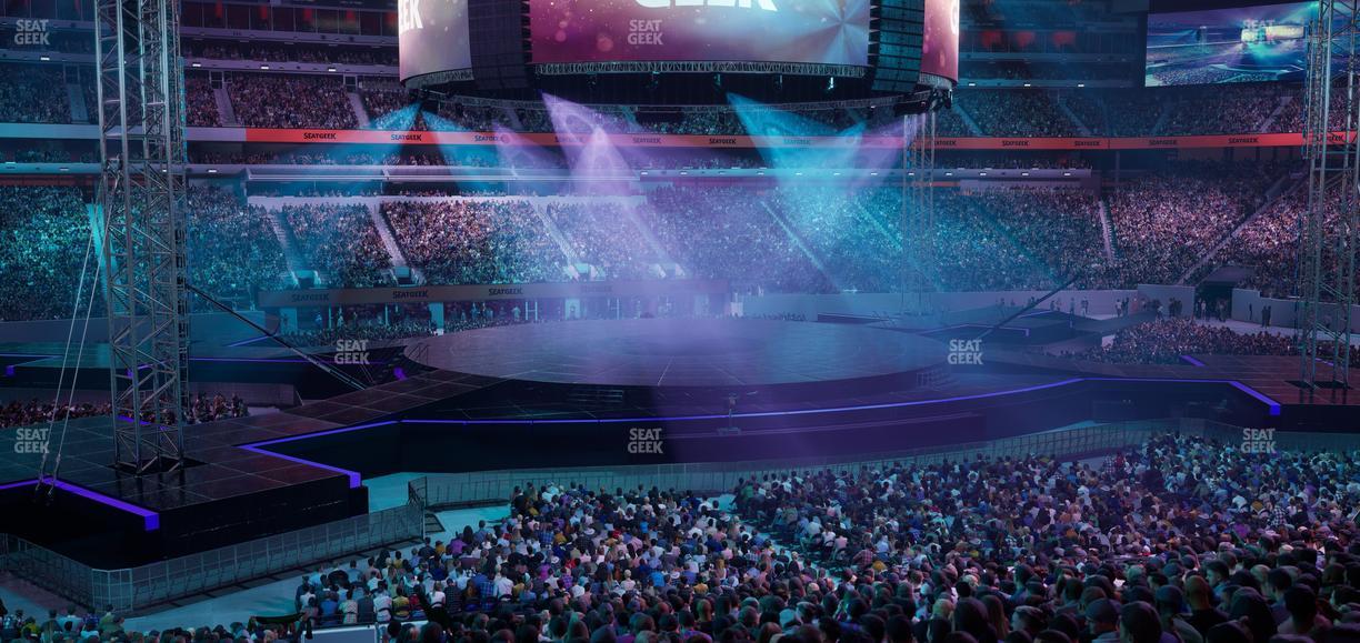 MetLife Stadium - Section Commissioners Club 18 Seat View