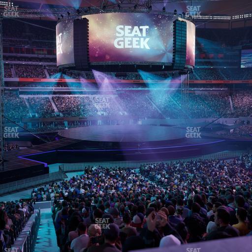 MetLife Stadium - Section Commissioners Club 18 Seat View