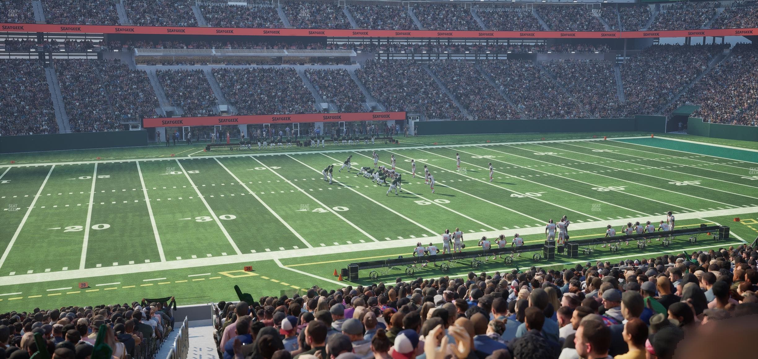 MetLife Stadium - Section Commissioners Club 18 Seat View