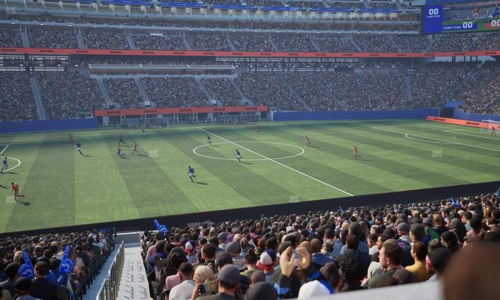 MetLife Stadium - Section Commissioners Club 18 Seat View