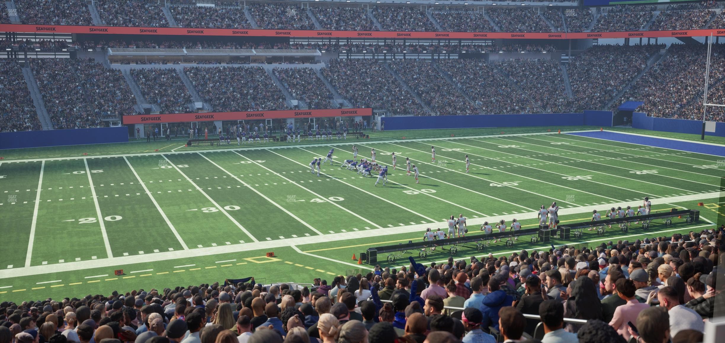 MetLife Stadium - Section Commissioners Club 19 Seat View