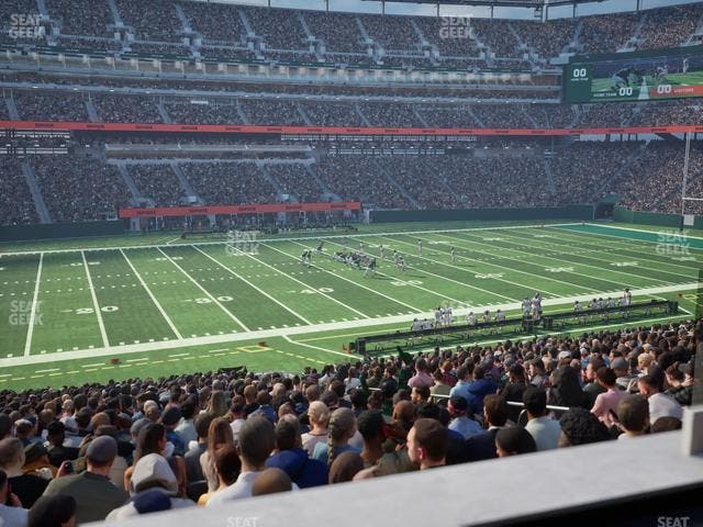 MetLife Stadium - Section Commissioners Club 19 Seat View