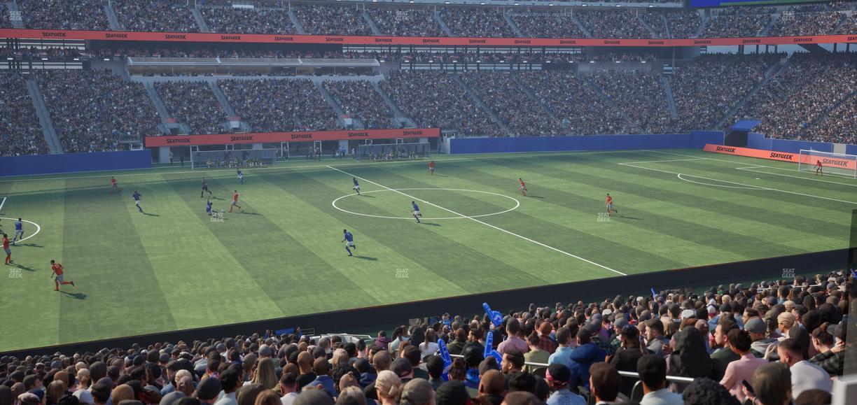 MetLife Stadium - Section Commissioners Club 19 Seat View