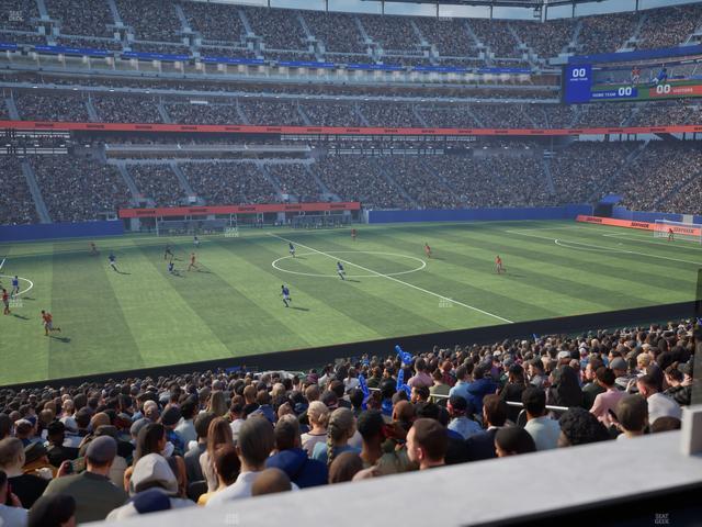 MetLife Stadium - Section Commissioners Club 19 Seat View MetLife Stadium - Section Commissioners Club 19 Seat View