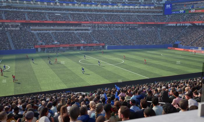 MetLife Stadium - Section Commissioners Club 19 Seat View