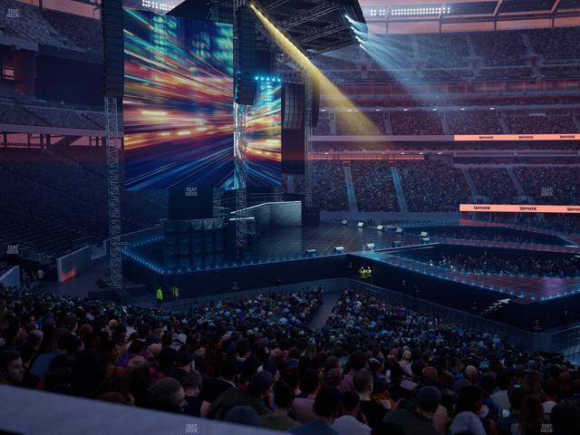 MetLife Stadium - Section Commissioners Club 19 Seat View