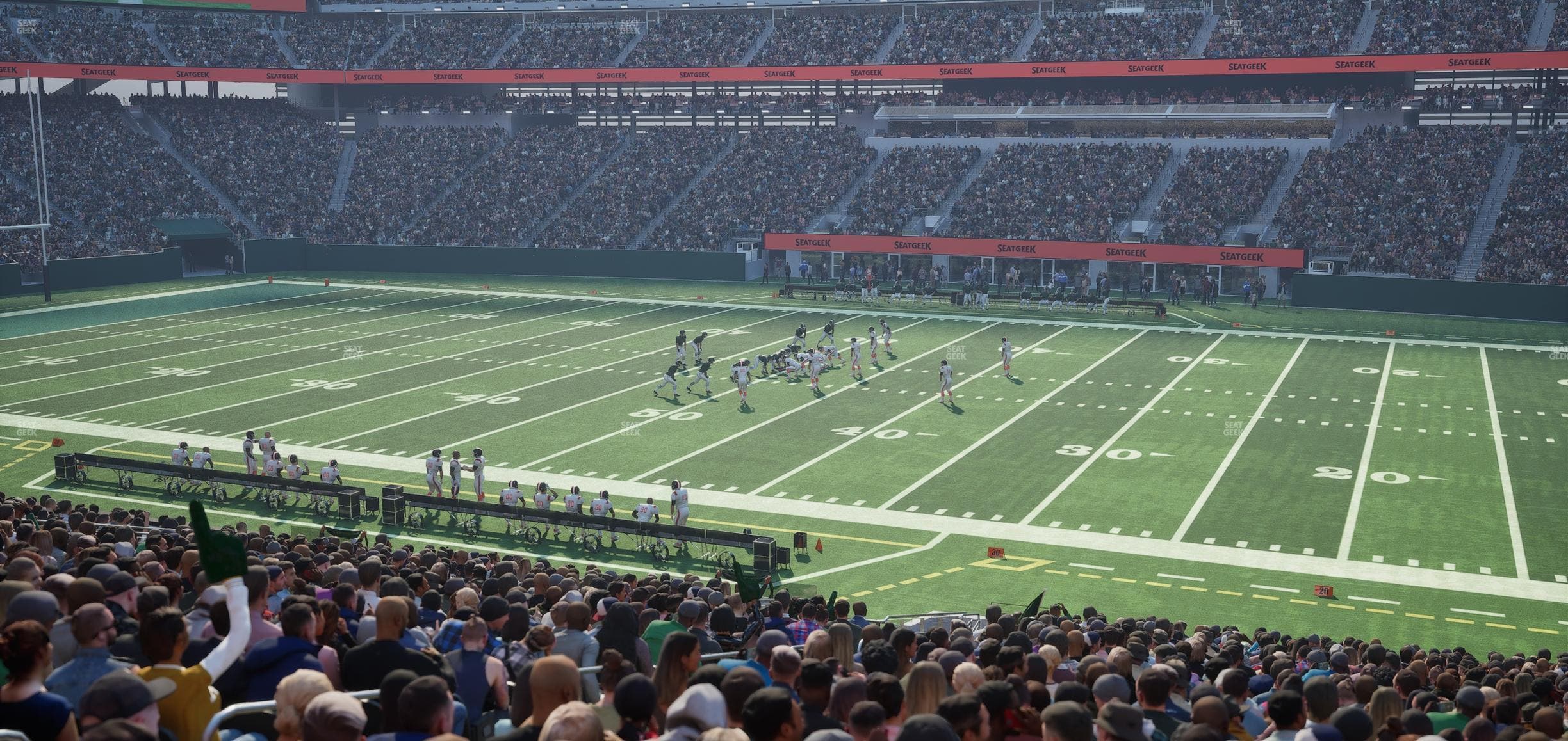 MetLife Stadium - Section Commissioners Club 2 Seat View