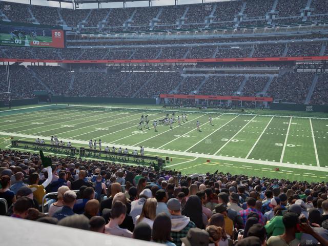 MetLife Stadium - Section Commissioners Club 2 Seat View