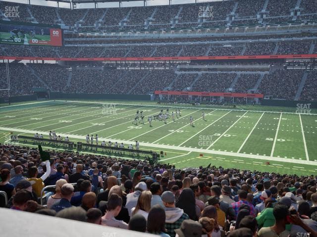 MetLife Stadium - Section Commissioners Club 2 Seat View
