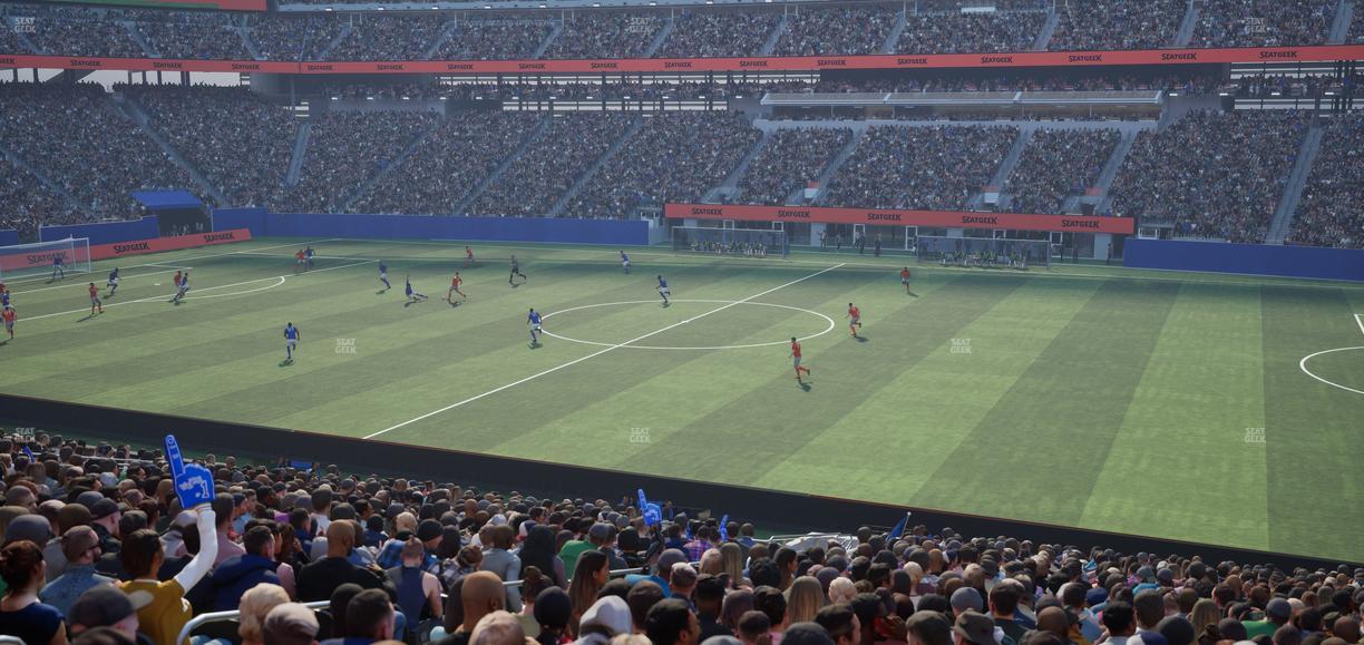 MetLife Stadium - Section Commissioners Club 2 Seat View