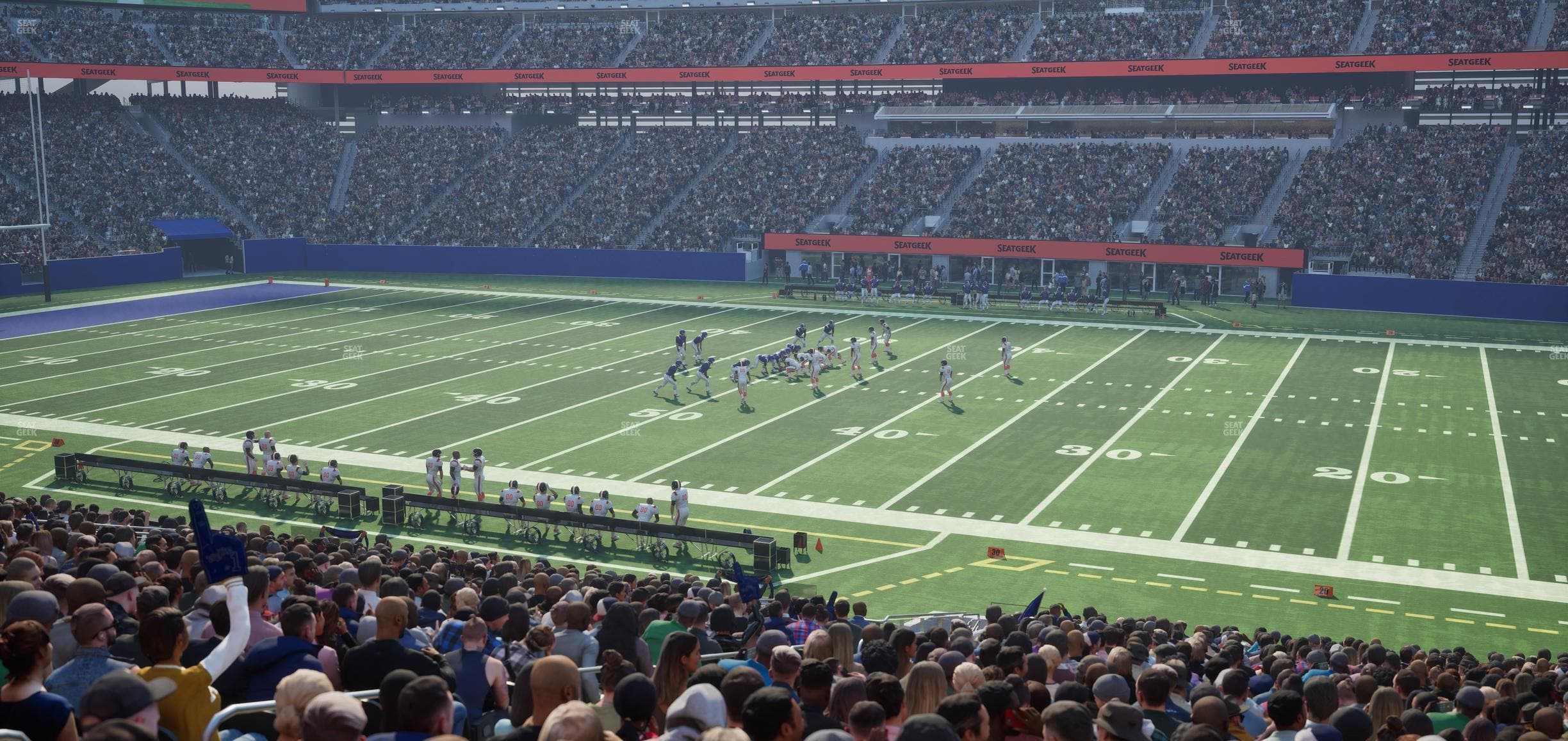 MetLife Stadium - Section Commissioners Club 2 Seat View