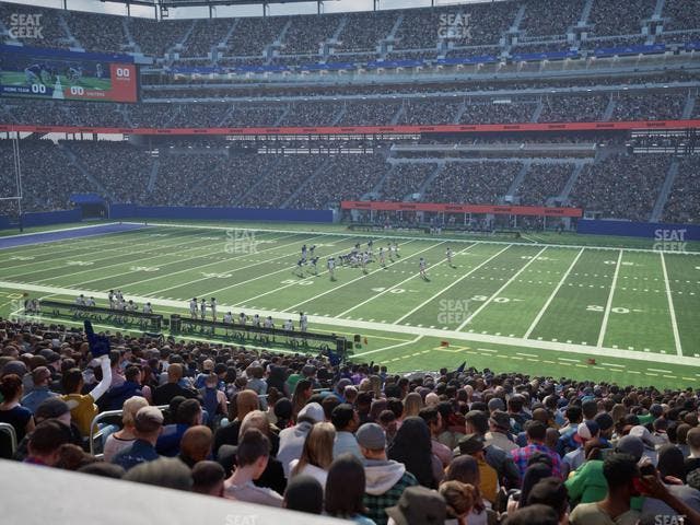 MetLife Stadium - Section Commissioners Club 2 Seat View MetLife Stadium - Section Commissioners Club 2 Seat View