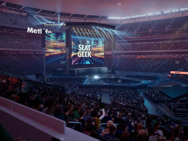 MetLife Stadium - Section Commissioners Club 2 Seat View