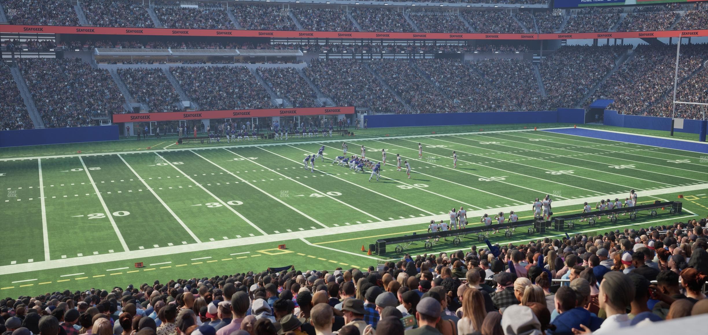 MetLife Stadium - Section Commissioners Club 20 Seat View