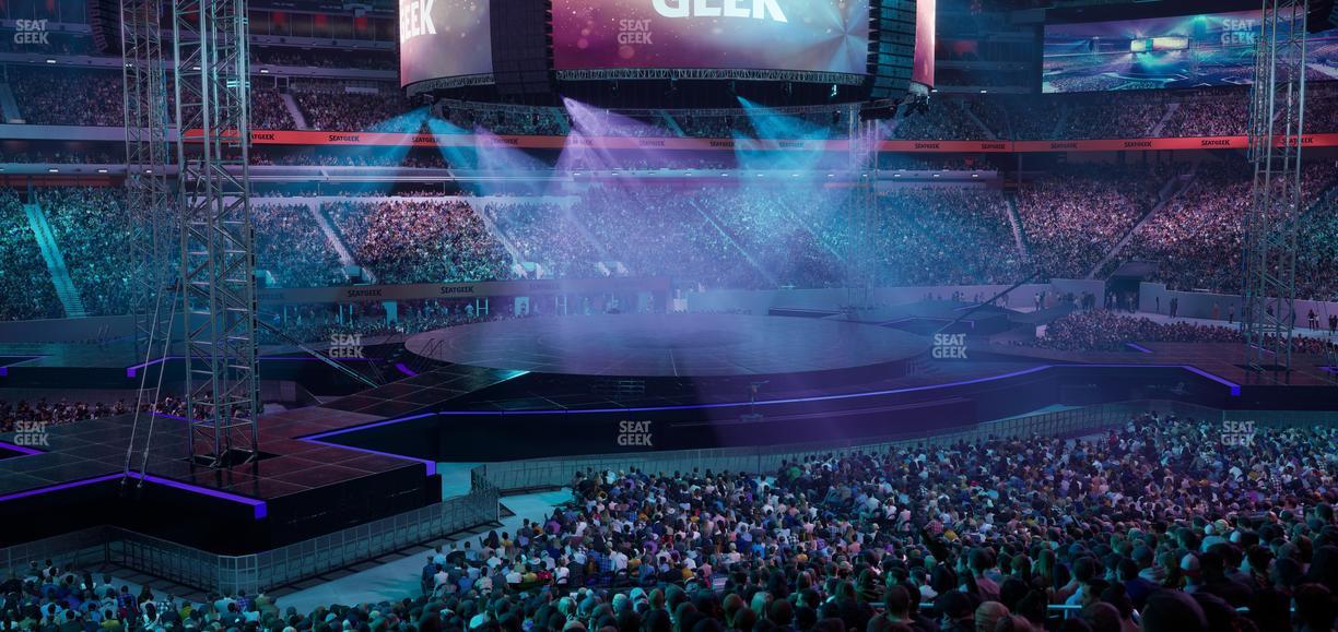 MetLife Stadium - Section Commissioners Club 20 Seat View