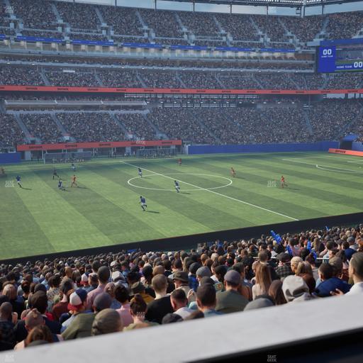 MetLife Stadium - Section Commissioners Club 20 Seat View