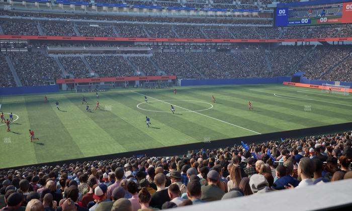 MetLife Stadium - Section Commissioners Club 20 Seat View