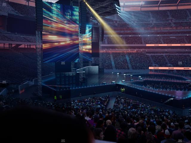 MetLife Stadium - Section Commissioners Club 20 Seat View