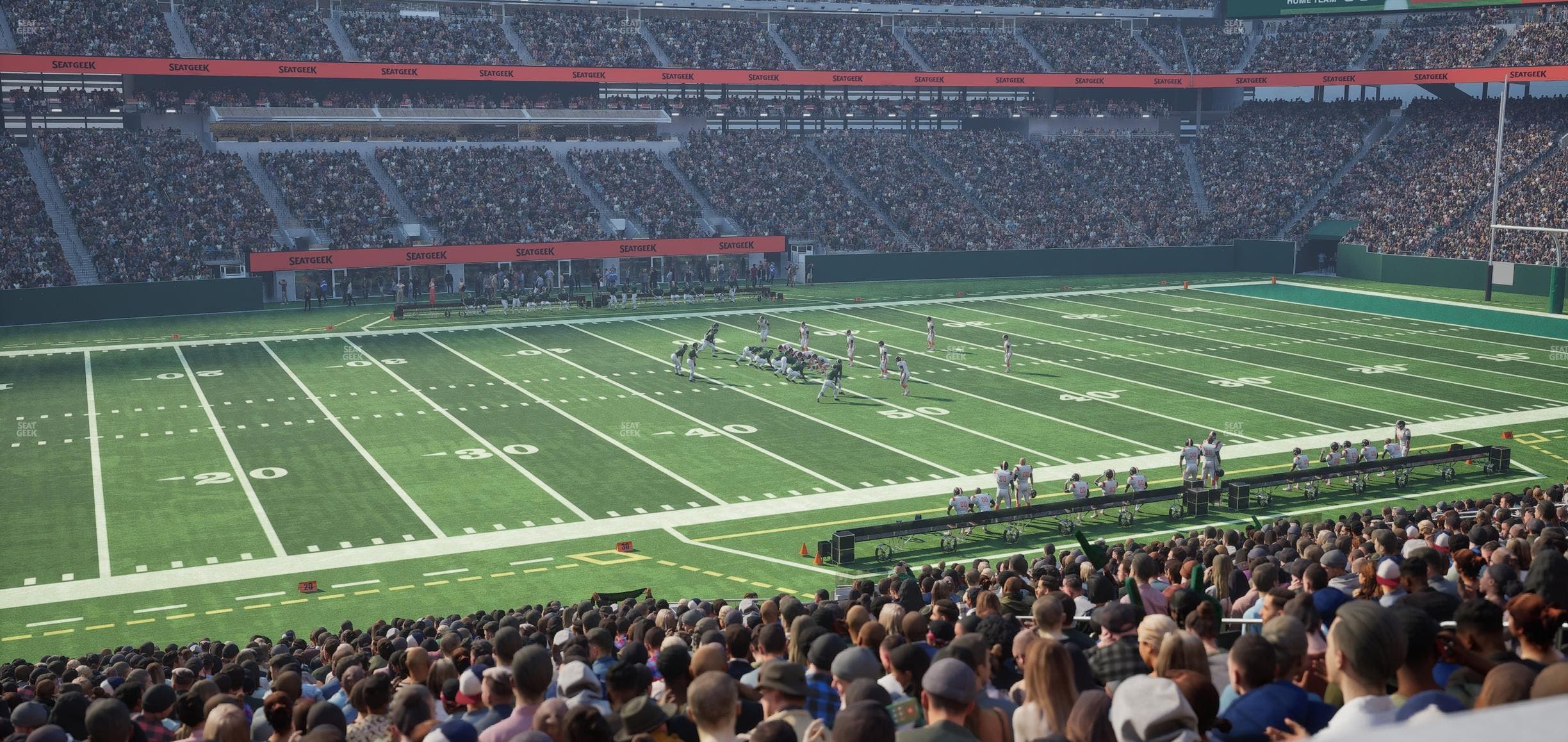 MetLife Stadium - Section Commissioners Club 20 Seat View