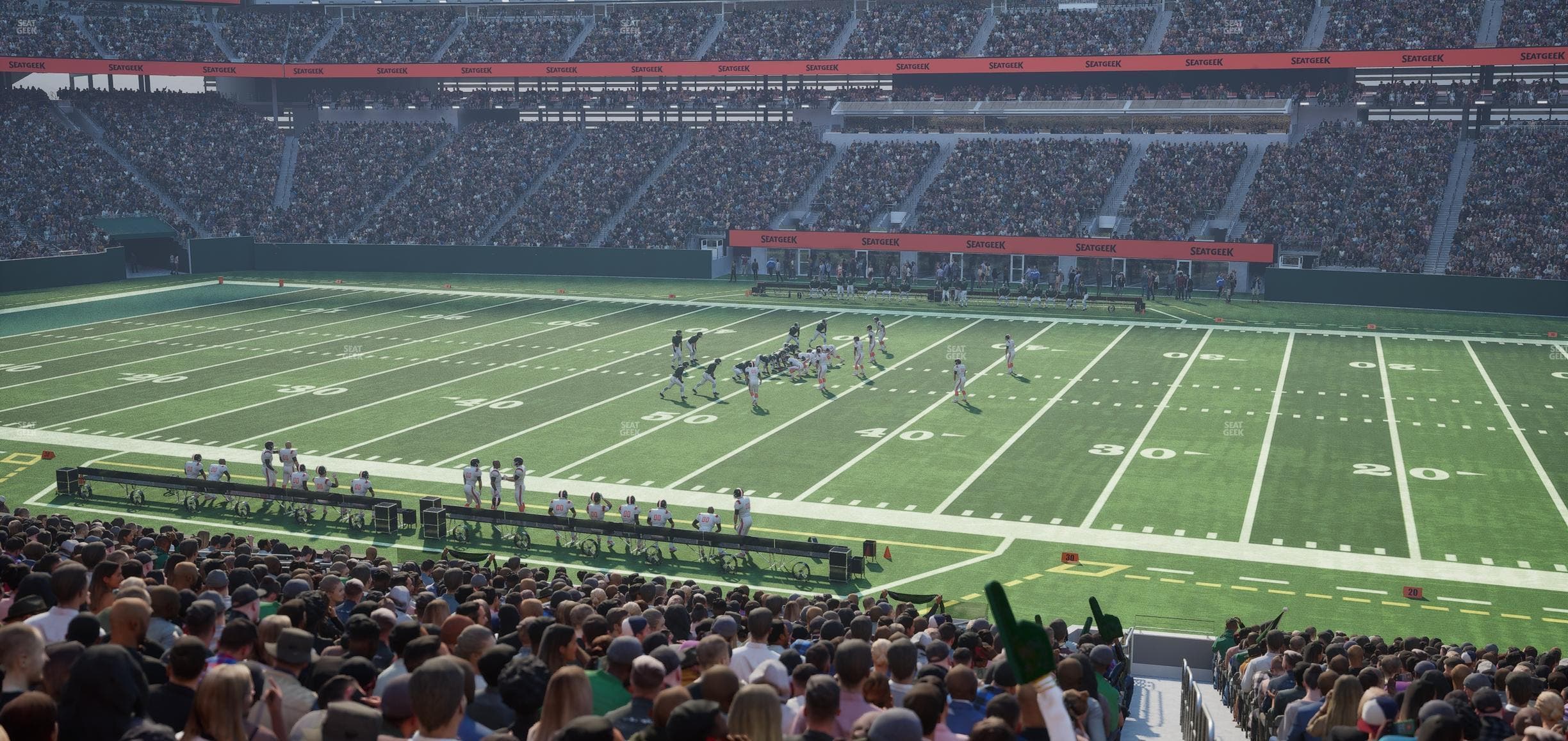 MetLife Stadium - Section Commissioners Club 3 Seat View