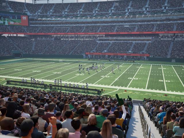 MetLife Stadium - Section Commissioners Club 3 Seat View