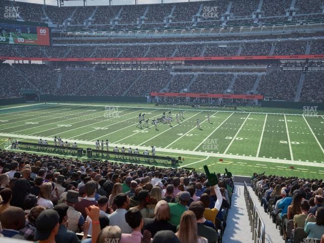 MetLife Stadium - Section Commissioners Club 3 Seat View