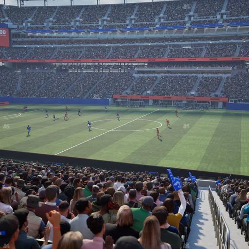 MetLife Stadium - Section Commissioners Club 3 Seat View