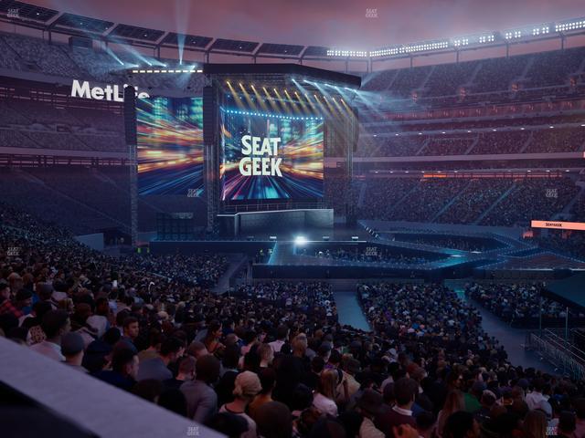 MetLife Stadium - Section Commissioners Club 3 Seat View