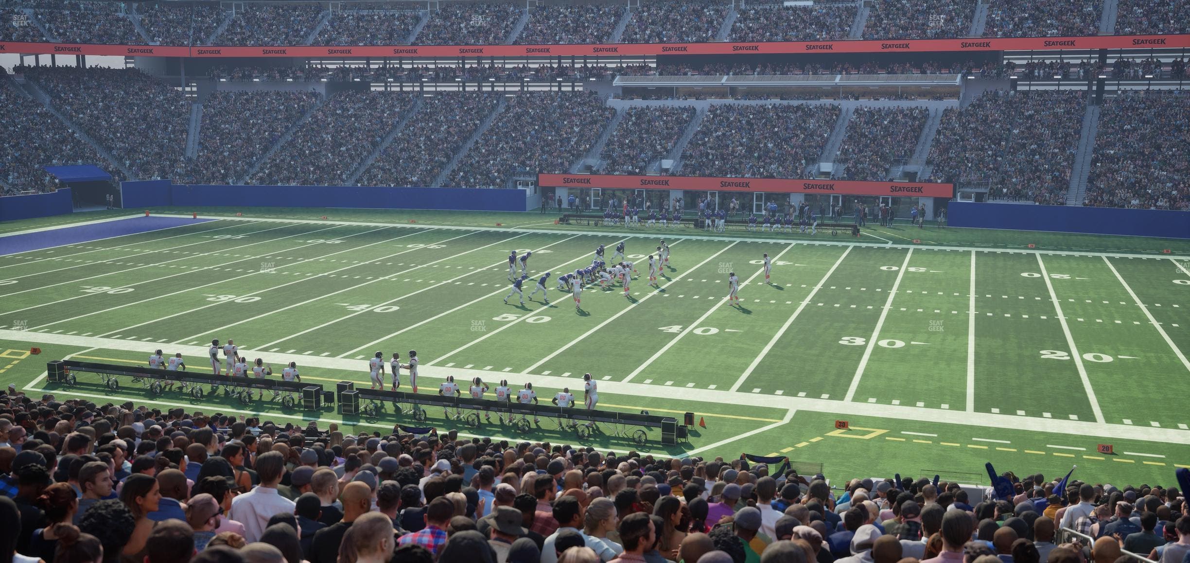 MetLife Stadium - Section Commissioners Club 4 Seat View