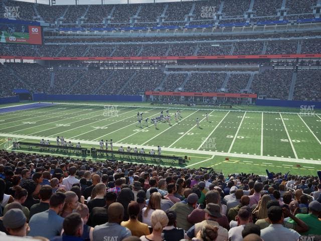 MetLife Stadium - Section Commissioners Club 4 Seat View MetLife Stadium - Section Commissioners Club 4 Seat View