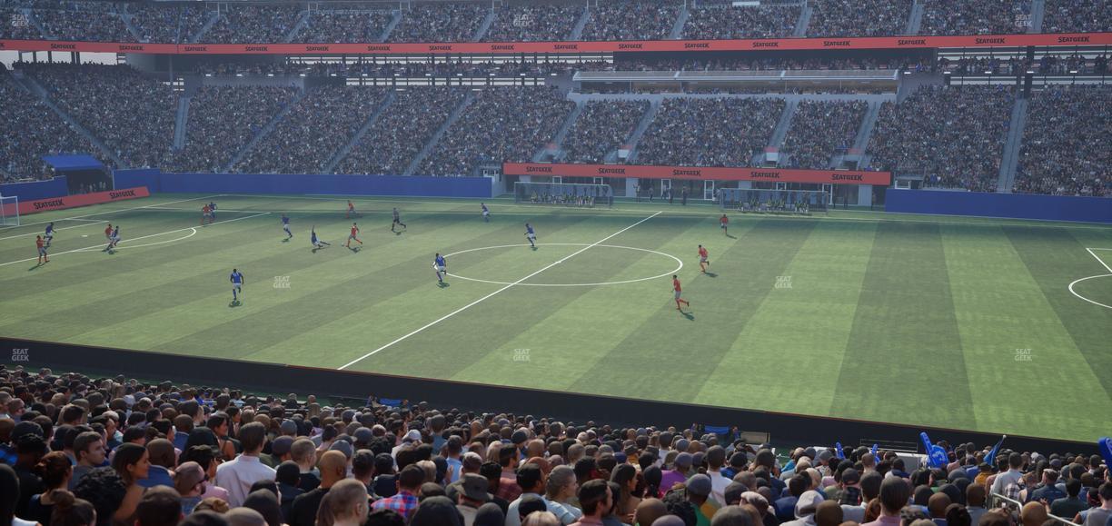 MetLife Stadium - Section Commissioners Club 4 Seat View