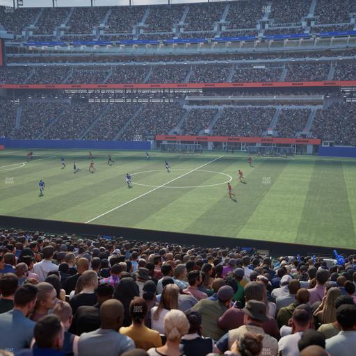 MetLife Stadium - Section Commissioners Club 4 Seat View