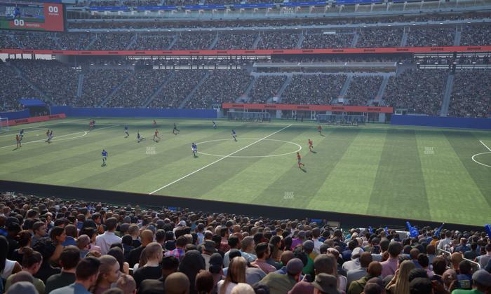 MetLife Stadium - Section Commissioners Club 4 Seat View