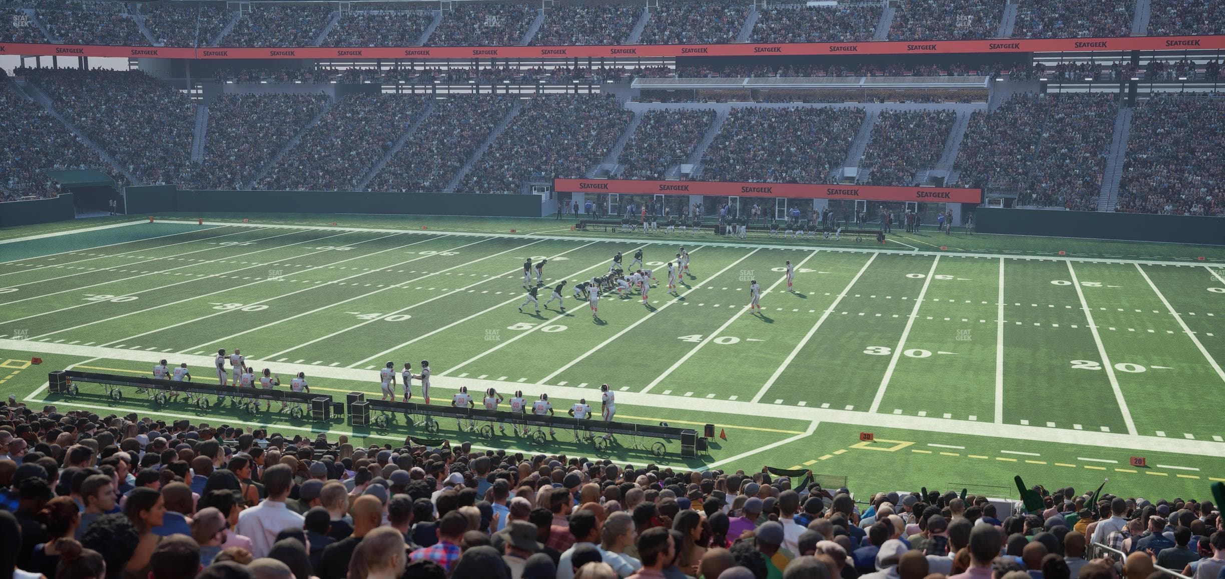 MetLife Stadium - Section Commissioners Club 4 Seat View