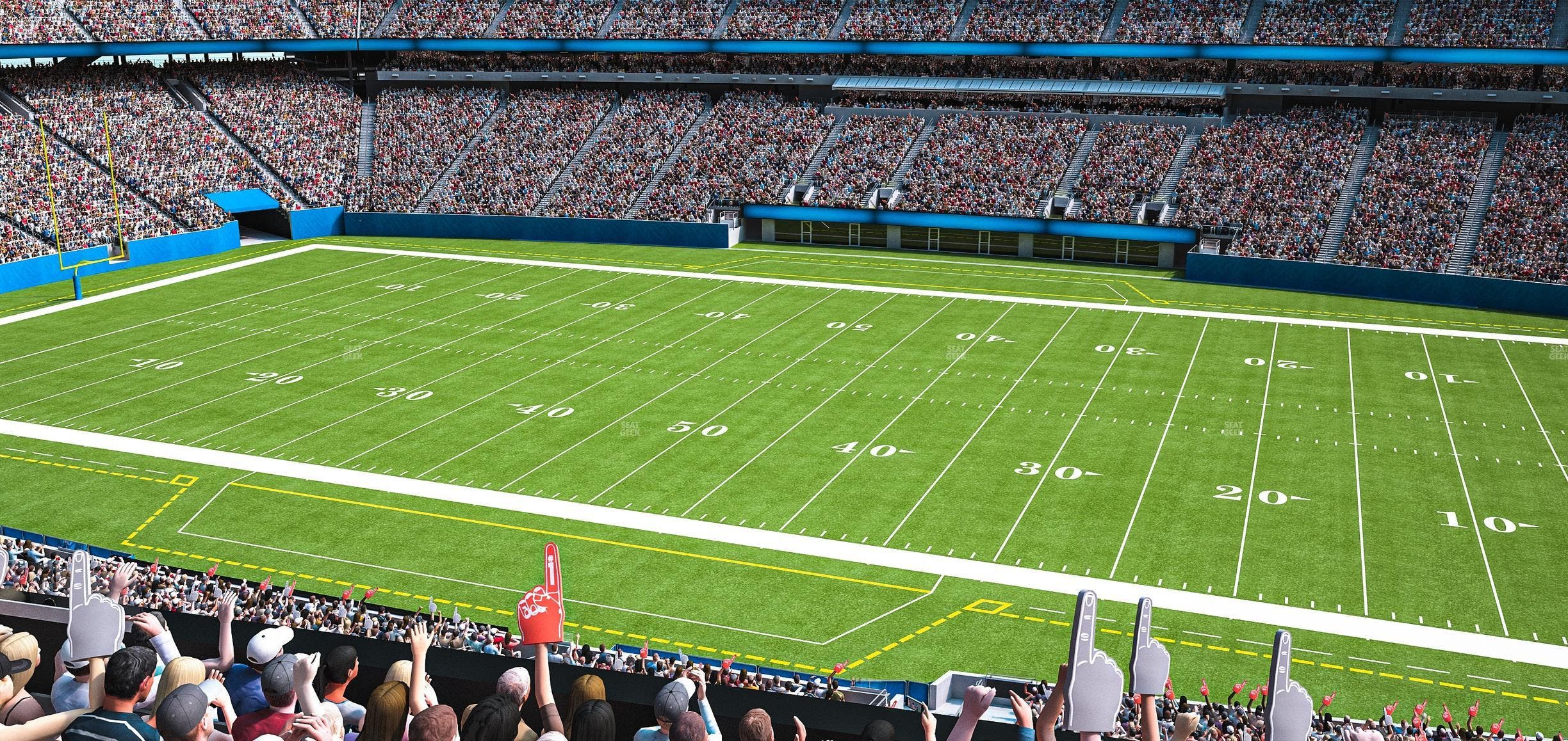 MetLife Stadium - Section Commissioners Club 4 Seat View