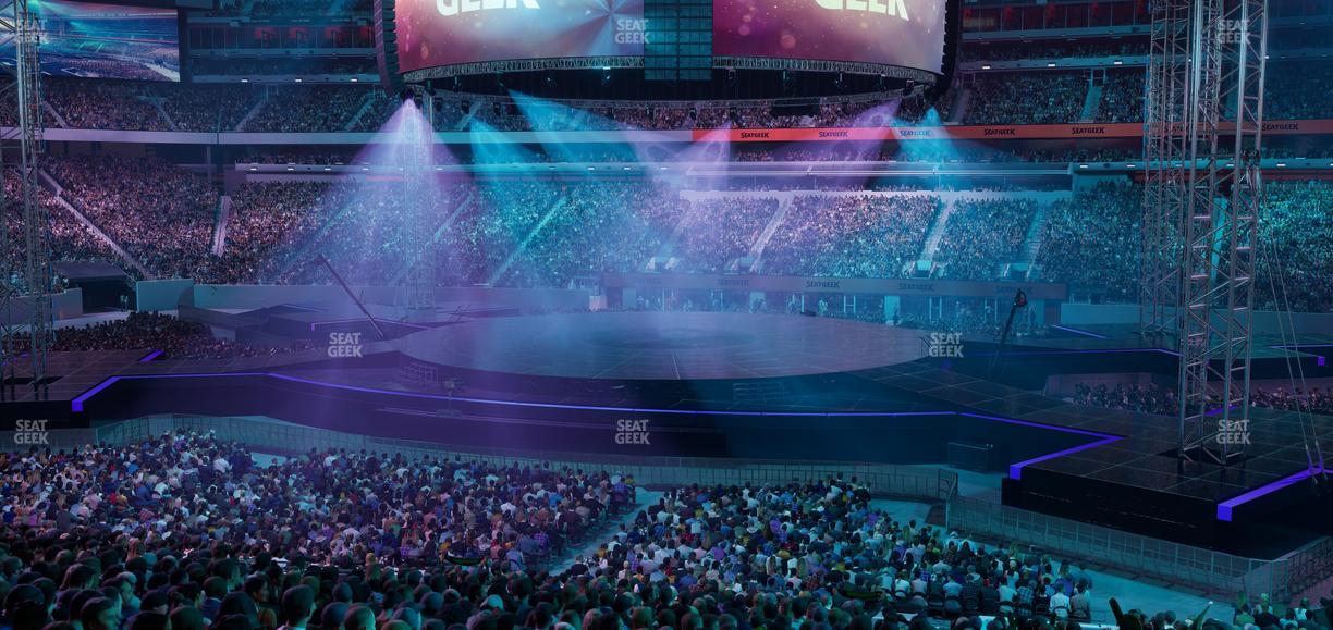 MetLife Stadium - Section Commissioners Club 4 Seat View