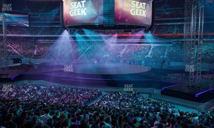 MetLife Stadium - Section Commissioners Club 4 Seat View