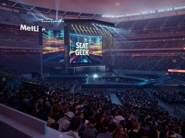 MetLife Stadium - Section Commissioners Club 4 Seat View