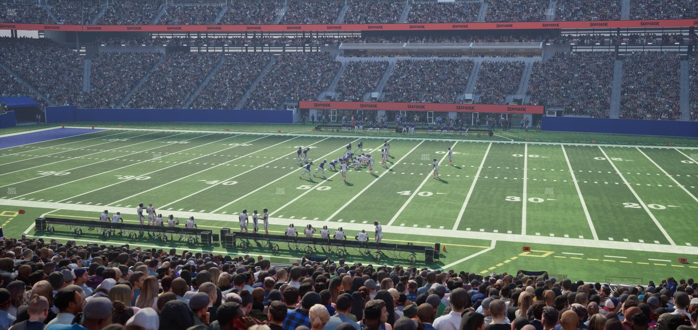 MetLife Stadium - Section Commissioners Club 5 Seat View