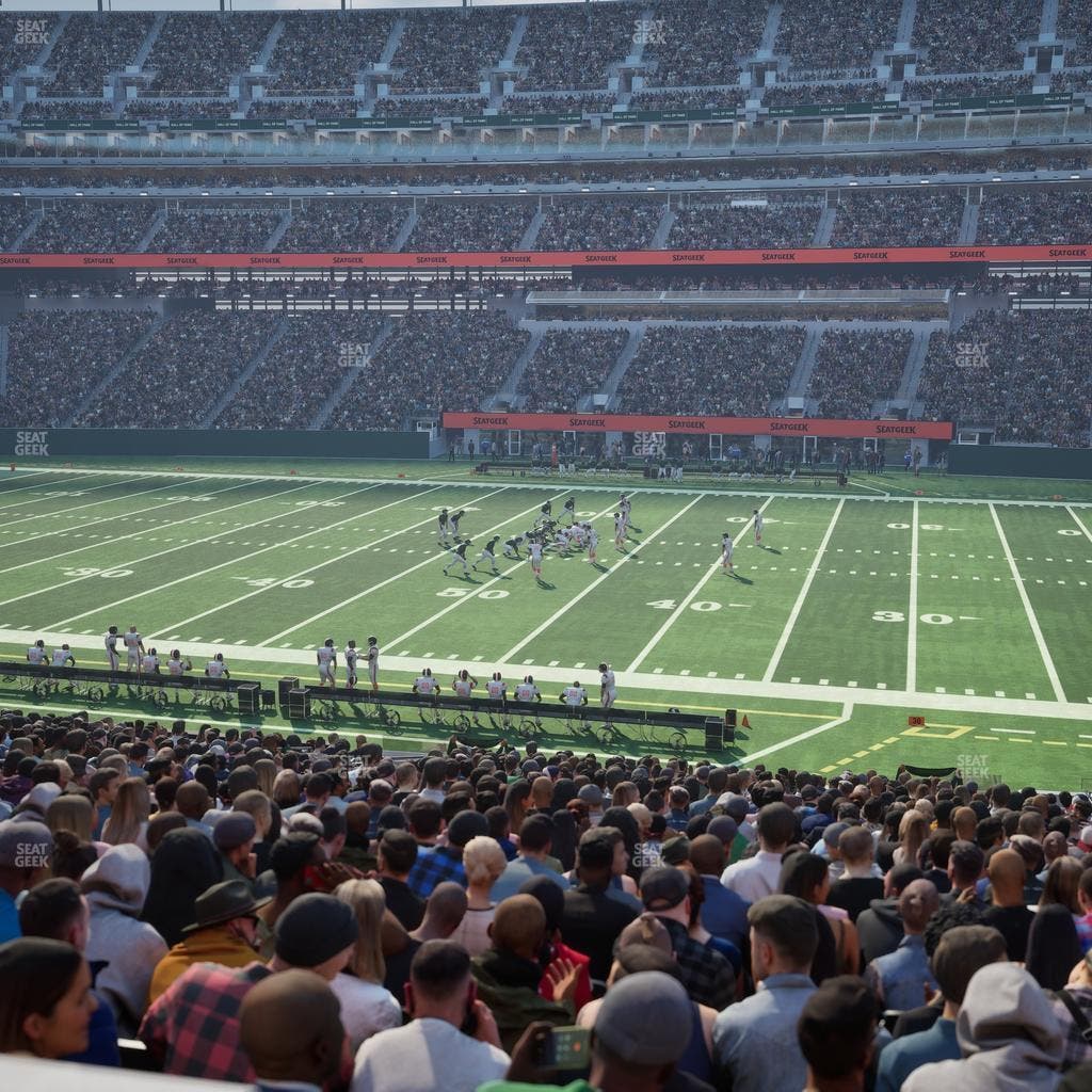 MetLife Stadium - Section Commissioners Club 5 Seat View